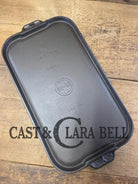 Mint condition looks brand new! 1930’s Griswold #8 Long cast iron griddle. 908 A. Great pancake griddle! Griddle