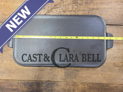 Mint condition looks brand new! 1930’s Griswold #8 Long cast iron griddle. 908 A. Great pancake griddle! Griddle