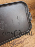 Mint condition looks brand new! 1930’s Griswold #8 Long cast iron griddle. 908 C. Great pancake griddle! Griddle