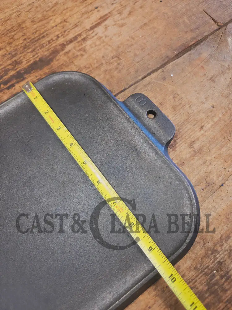 Mint condition looks brand new! Griswold #8 Long cast iron griddle. 908 C. Great pancake griddle! - Griddle