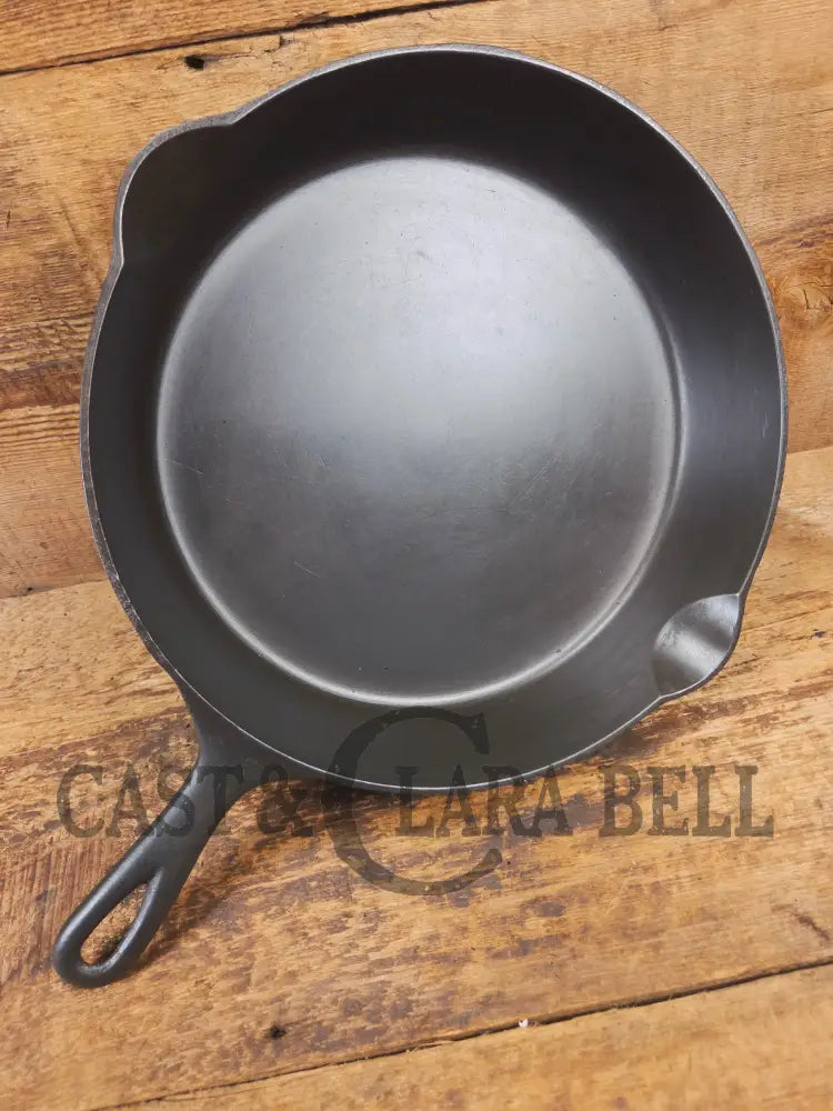 Mint! HTF 1890’s Third Series Erie (Griswold) #10 Cast Iron Skillet 716 A - Skillet