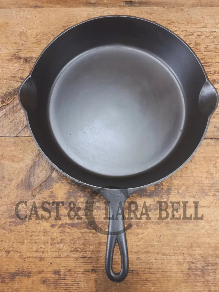 Mint! HTF 1890’s Third Series Erie (Griswold) #10 Cast Iron Skillet 716 A - Skillet