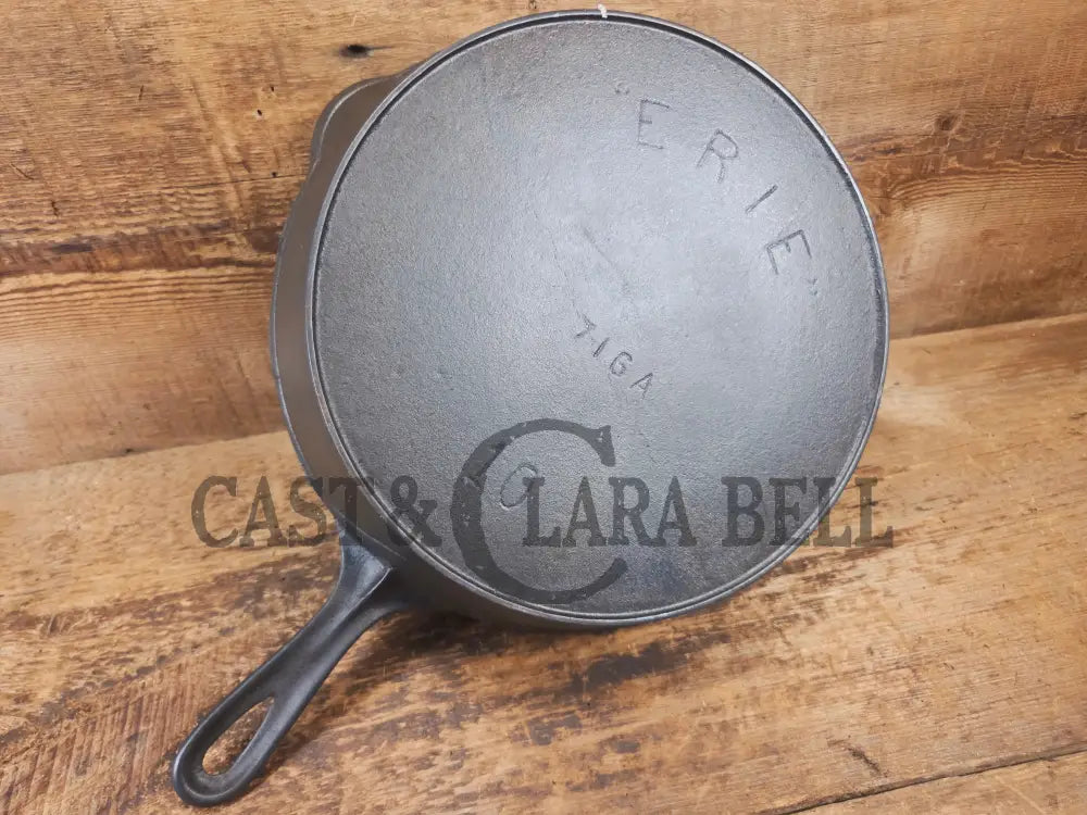Mint! HTF 1890’s Third Series Erie (Griswold) #10 Cast Iron Skillet 716 A - Skillet