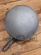 Mint! HTF 1890’s Third Series Erie (Griswold) #10 Cast Iron Skillet 716 A - Skillet