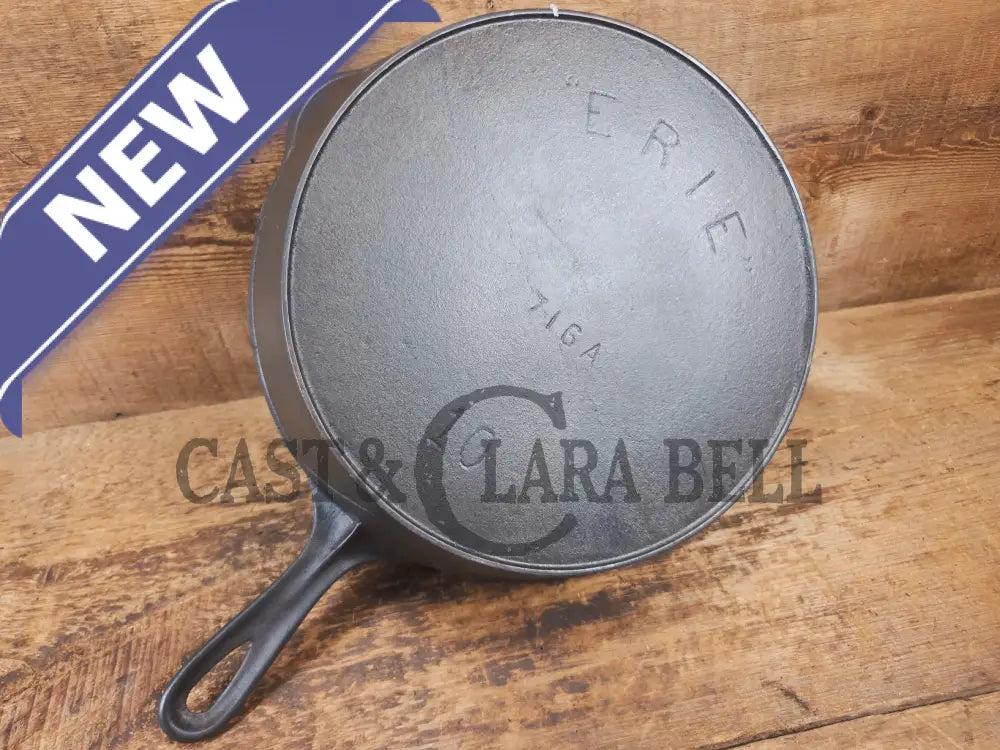 Mint! HTF 1890’s Third Series Erie (Griswold) #10 Cast Iron Skillet 716 A - Skillet