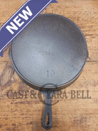 Mint! HTF 1890’s Third Series Erie (Griswold) #10 Cast Iron Skillet 716 A - Skillet