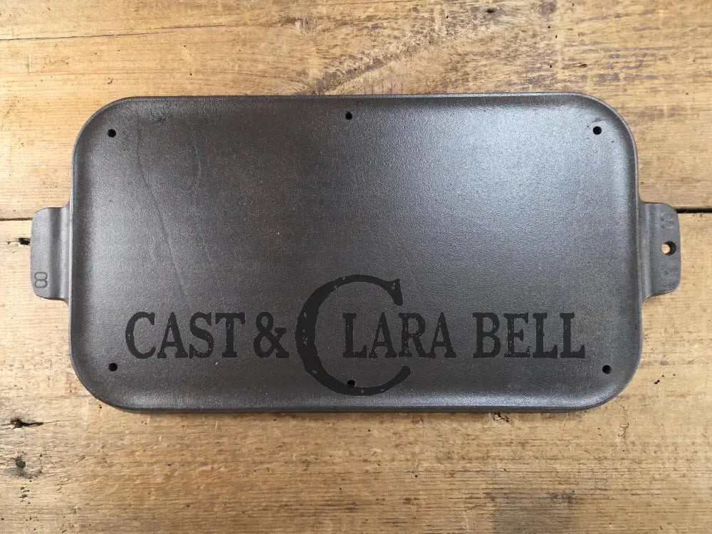 Mint with a twist?! Priced to sell 1930’s Griswold #8 Long cast iron griddle. 908 A. Great pancake griddle! SEE