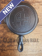 Must have! 1910’s Griswold #3 Egg Skillet with Large Block Logo and Heat Ring 709 B - Skillet