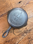 Must have! 1910’s Griswold #3 Egg Skillet with Large Block Logo and Heat Ring 709 B - Skillet