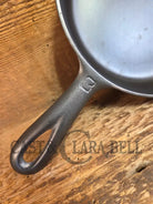 Must have! 1910’s Griswold #3 Egg Skillet with Large Block Logo and Heat Ring 709 B - Skillet