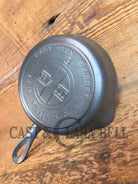 Must have! 1910’s Griswold #3 Egg Skillet with Large Block Logo and Heat Ring 709 B - Skillet