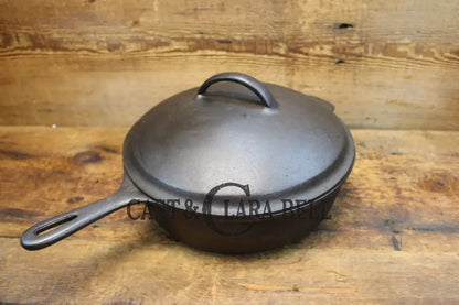 Must Have In The Kitchen! Wagner #8 Chicken Fryer With Lid Skillet