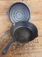 Must Have in the kitchen! Wagner #8 Deep Chicken Fryer with Sawtooth Lid - Skillet