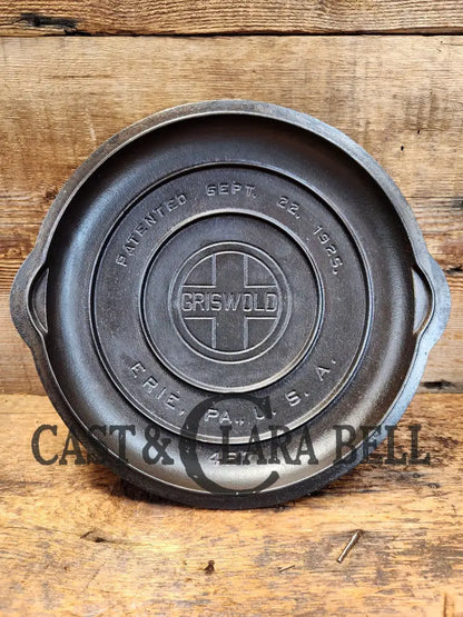 Need A Lid? 1920’S Griswold #7 Fully Market Low Skillet Lid 467. Beautiful Condition Gorgeous Piece!