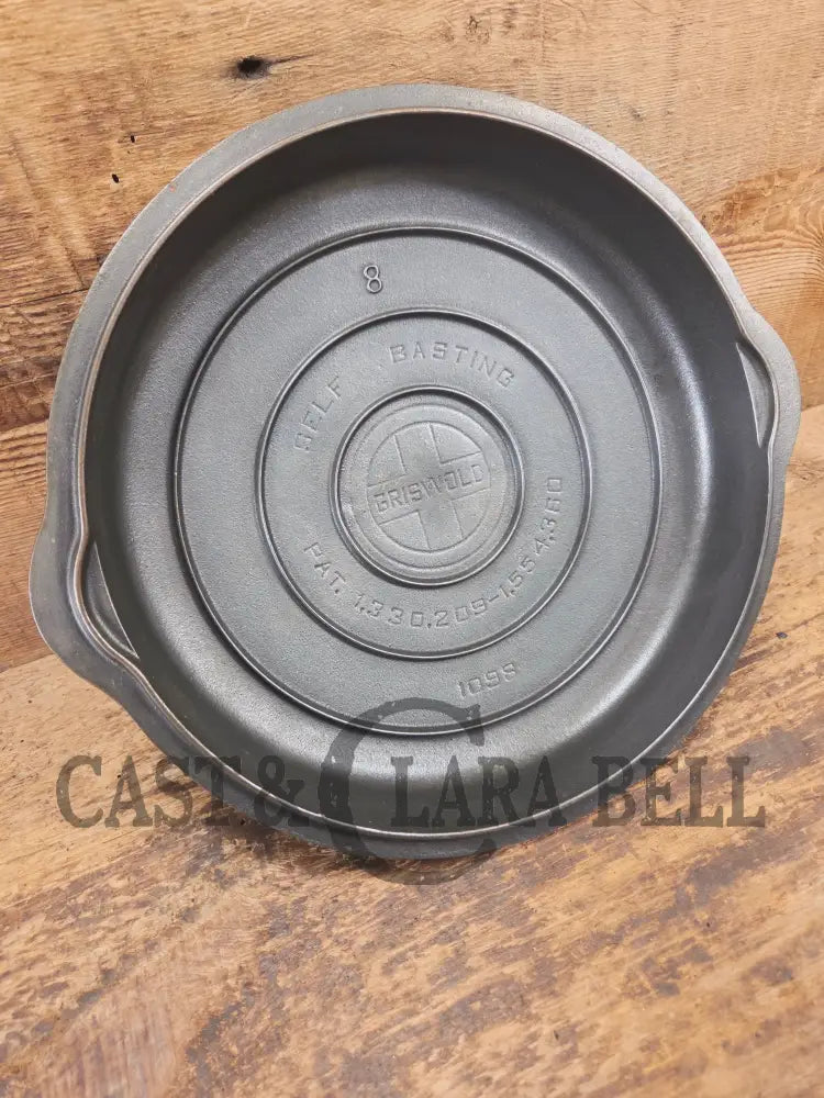 Need a lid? 1940’s Griswold No. 8 High Dome Skillet Lid with Small Block Logo 1098 - Skillet