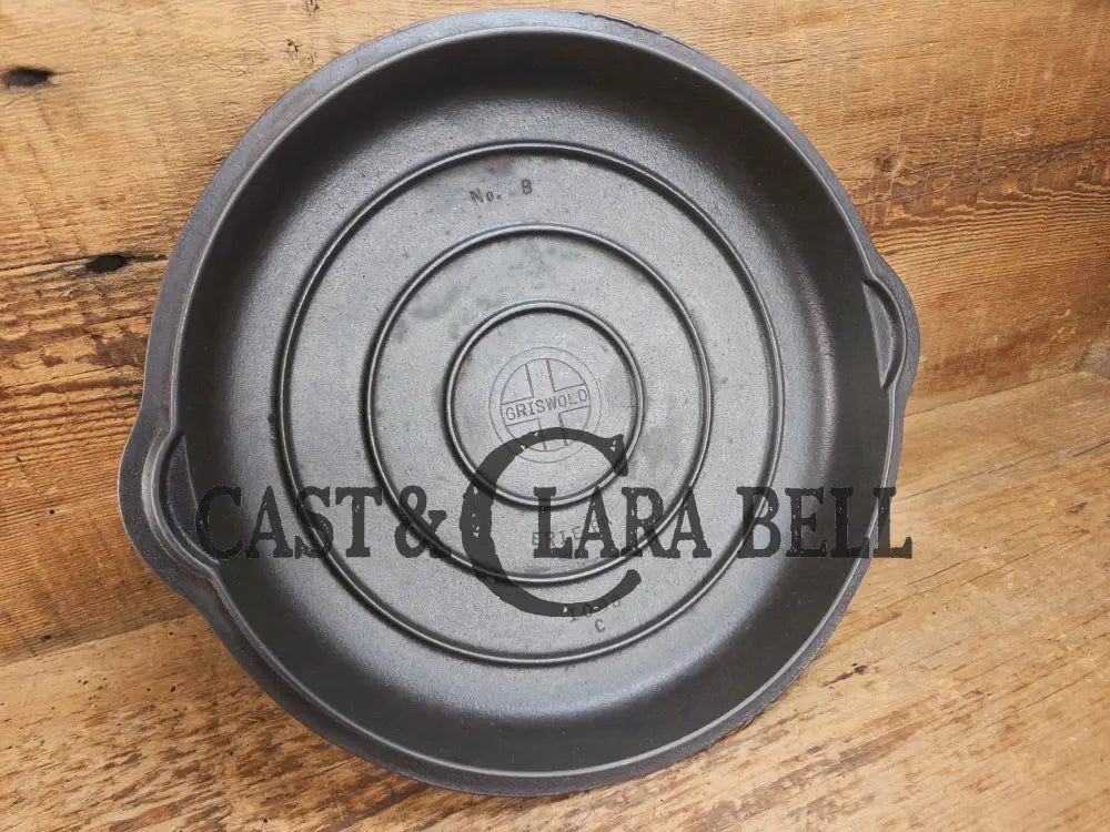 Need a lid? 1940’s Griswold No. 8 High Dome Skillet Lid with Small Block Logo 1098 C Skillet