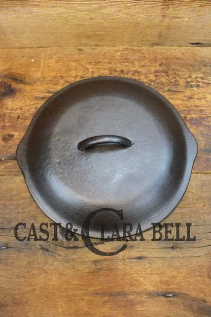 Need A Lid? 1940’S Lodge #9 Cast Iron Skillet Lid