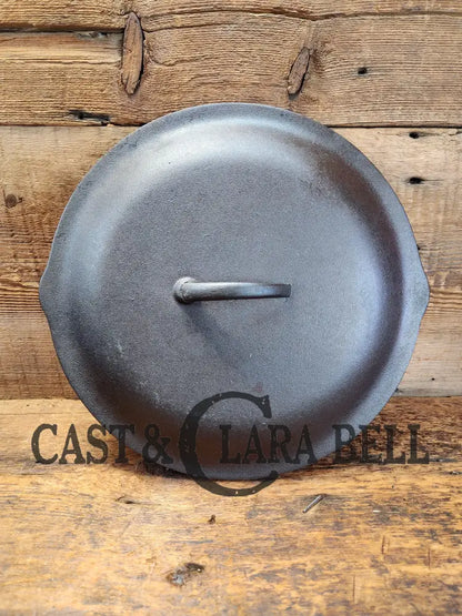 Need A Lid? Big Old #10 1940’S Era ’S Lodge Cast Iron Skillet Lid.