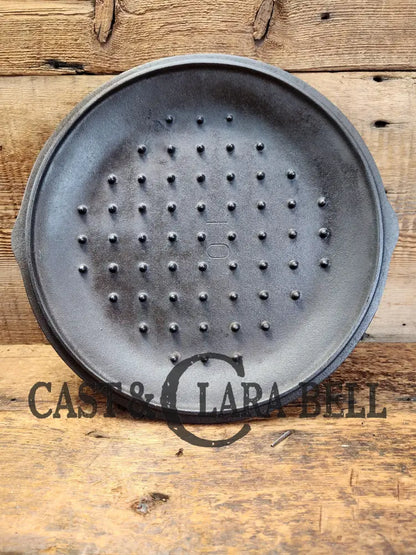 Need A Lid? Big Old #10 1940’S Era ’S Lodge Cast Iron Skillet Lid.