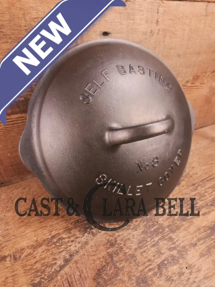 Need a lid for your #8 Wagner Skillet? Harder to find #8 Fully Marked Wagner Skillet Lid. Raised letter Drip Drop lid.