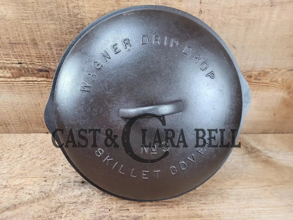 Need A Lid For Your #9 Wagner Skillet? Harder To Find Fully Marked Skillet Lid. Raised Letter Drip