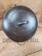 Need A Lid For Your #9 Wagner Skillet? Harder To Find Fully Marked Skillet Lid. Raised Letter Drip