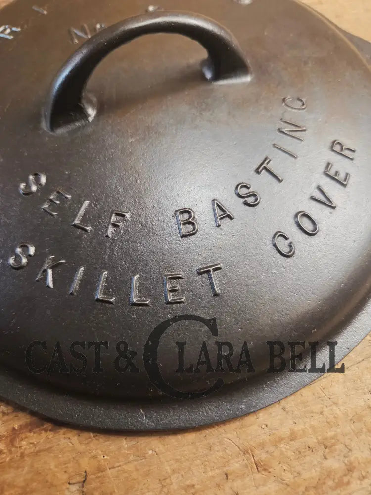 Need a Lid? Griswold Block Logo No. 8 Low Dome Self Basting Skillet Cover #468. Skillet