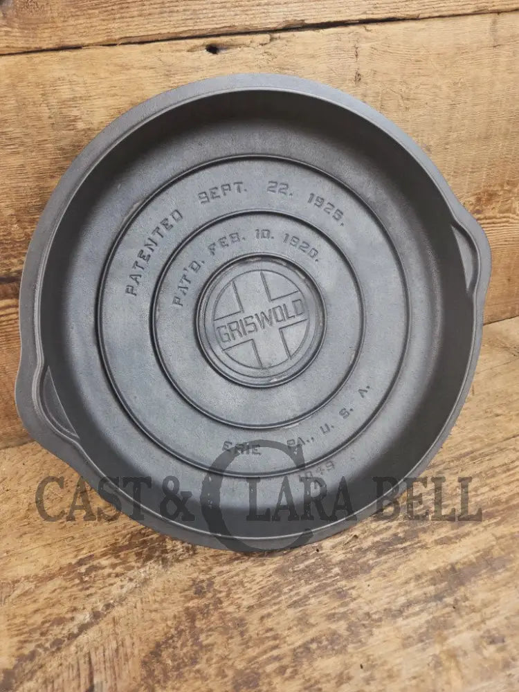 Need a Lid? Griswold Block Logo No. 9 High Dome Self Basting Skillet Cover #469 Skillet