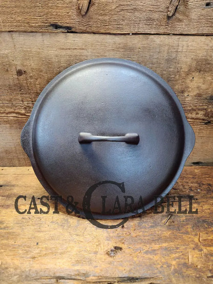 Need A Lid? Griswold Made ’Best Made’ Brand No. 8 Low Dome Self Basting Skillet Cover #1242.