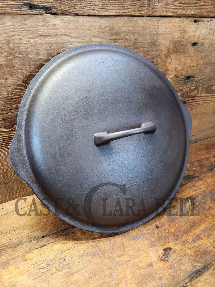Need A Lid? Griswold Made ’Best Made’ Brand No. 8 Low Dome Self Basting Skillet Cover #1242.