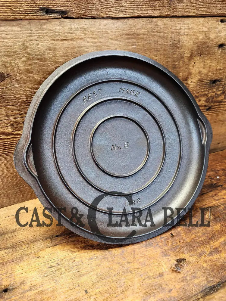 Need A Lid? Griswold Made ’Best Made’ Brand No. 8 Low Dome Self Basting Skillet Cover #1242.