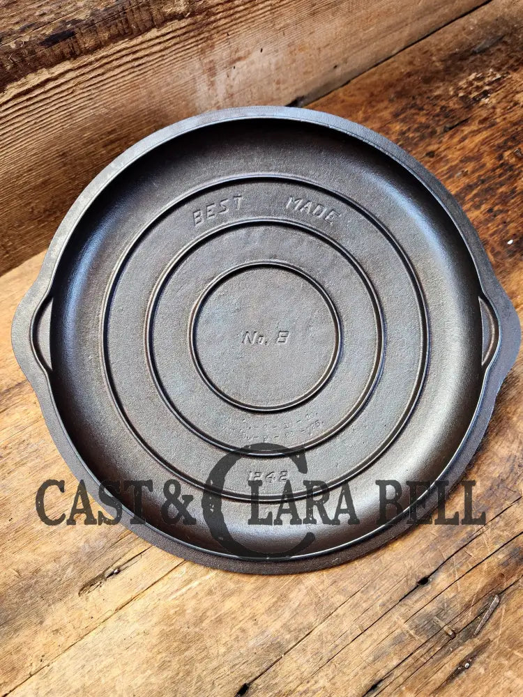 Need A Lid? Griswold Made ’Best Made’ Brand No. 8 Low Dome Self Basting Skillet Cover #1242.