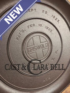 Need a lid? Hard to find 1920’s Griswold No. 10 Skillet Lid with Large Block Logo 470 Skillet