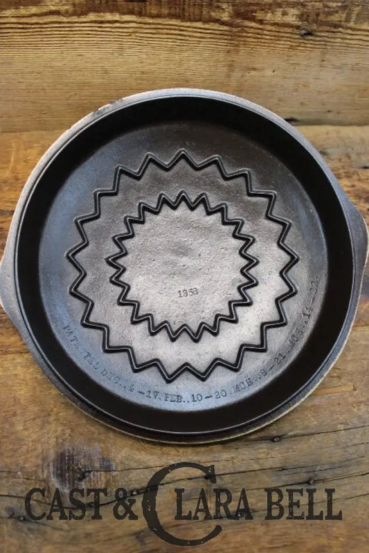 Need A Lid? Nickel Plated 1940’S Wagner ’National’ Brand No. 8 Skillet Lid
