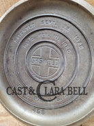 Need A Lid? Plated Griswold Block Logo No. 8 Low Dome Self Basting Skillet Cover #468.