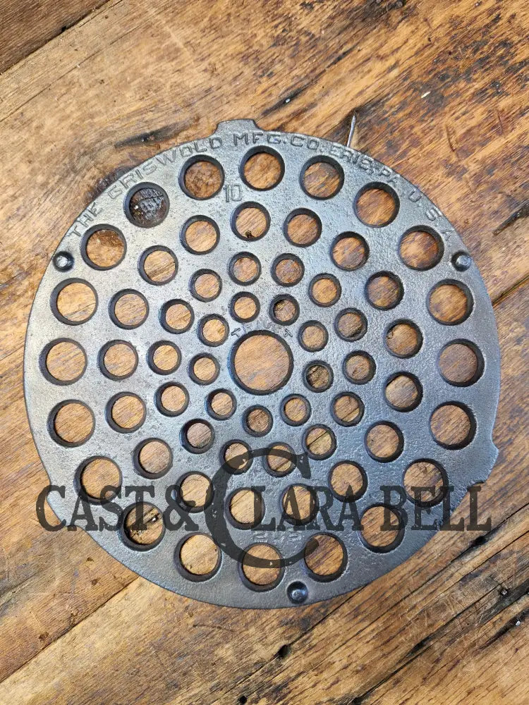 Need A Trivet For Your Dutch Oven? Tough To Find Griswold #10 Trivet. #208