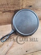 Not Seen Often. Favorite Piqua Ware #6 Cast Iron Skillet With Heat Ring And Smiley Logo