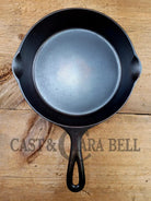 Not Seen Often. Favorite Piqua Ware #6 Cast Iron Skillet With Heat Ring And Smiley Logo