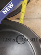 Oh my! Hard to find 1930’s Hammered finish Griswold No. 8 cast iron skillet 2008 with matching hinge lid 2098.