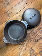 Oh my! Hard to find 1930’s Hammered finish Griswold No. 8 Hinged Dutch Oven w/ Small Logo - Dutch Ovens Trivets &