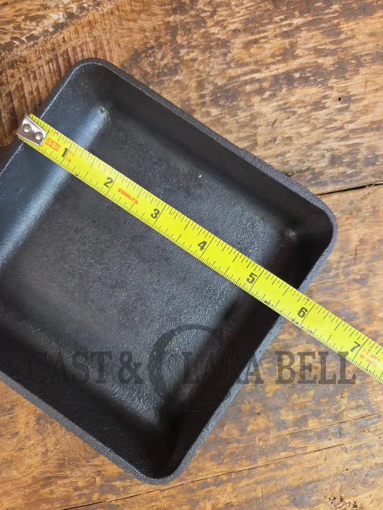 Oh my! Tough to find versatile 1930’s Griswold No. 2108 ’Groove Handle’ #3 Square-Fry Skillet - Skillet