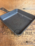 Oh my! Tough to find versatile 1930’s Griswold No. 2108 ’Groove Handle’ #3 Square-Fry Skillet - Skillet