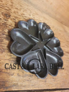 One of a Kind and RARE! Very HTF Griswold #50 Hearts and Star Gem Pan. A very special piece to own - Bakeware
