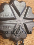 One of a Kind and RARE! Very HTF Griswold #50 Hearts and Star Gem Pan. A very special piece to own - Bakeware