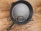 One of the earliest Griswold lines made! Lovely 1910’s Griswold #9 Skillet with Heat Ring and Large Slant Logo 710 C