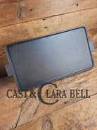 Only 100 made! Unique and rare #8 Double Sided ’Millennium Cast Iron Griddle’ by Burlington Foundry in Burlington MA