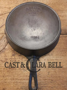 The Classic! 1924 Wagner Ware Sidney -O- #8 Skillet with Heat Ring and Stylized Logo 1058 E Skillet