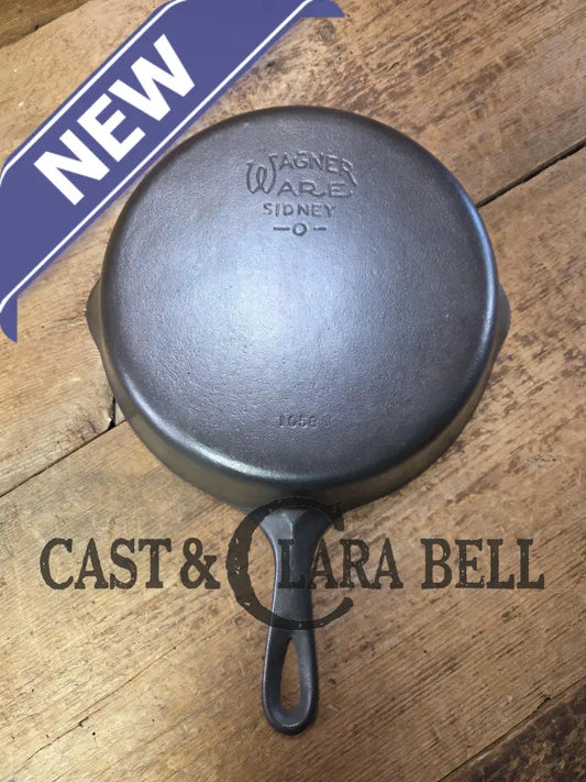 Our Best Seller. 1930’s Wagner Ware #8 Cast Iron Skillet with Stylized Logo 1058 S shift mark.