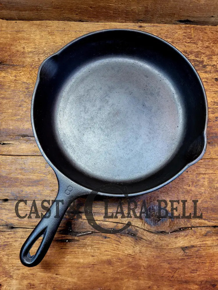 Priced To Sell! 1930’S Wagner Ware #8 Cast Iron Skillet With Stylized Logo 1058 X