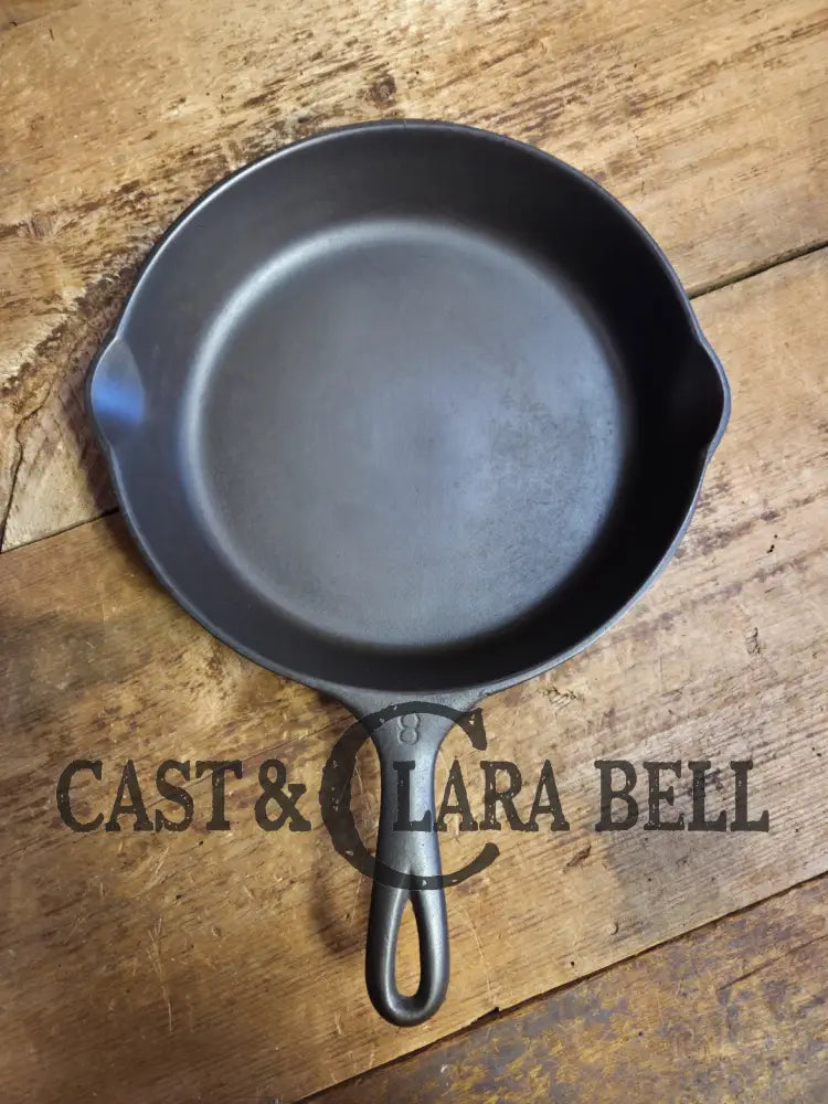 Our Best Seller! 1930’s Wagner Ware #8 Cast Iron Skillet with Stylized Logo 1058 X Skillet